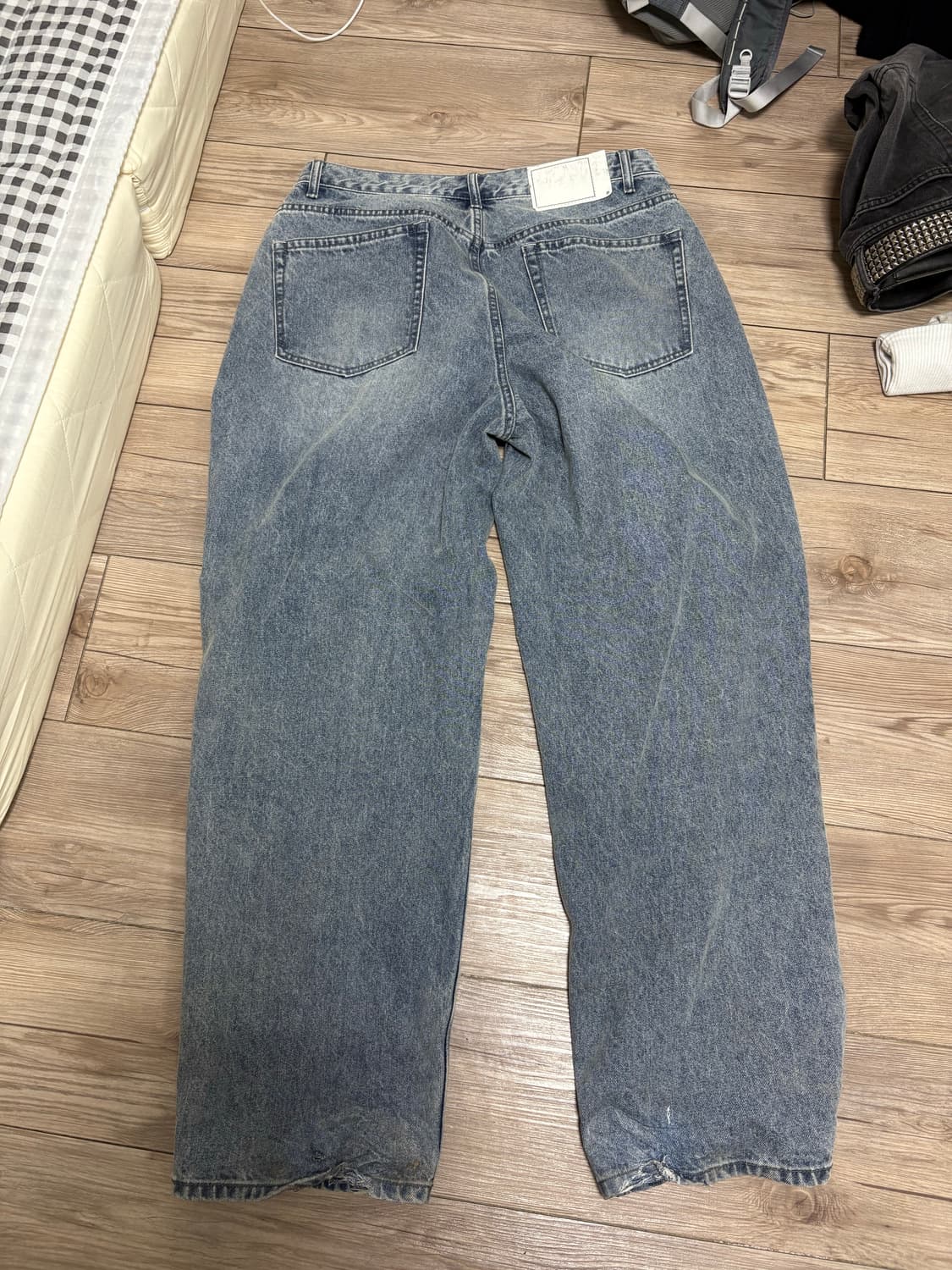 [디스이즈네버댓]Relaxed Jeans Washed Blue XL 상품이미지2