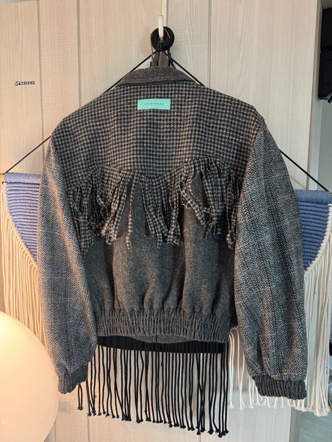 인스턴트펑크 프린지 숏 자켓 프리사이즈 상품이미지3