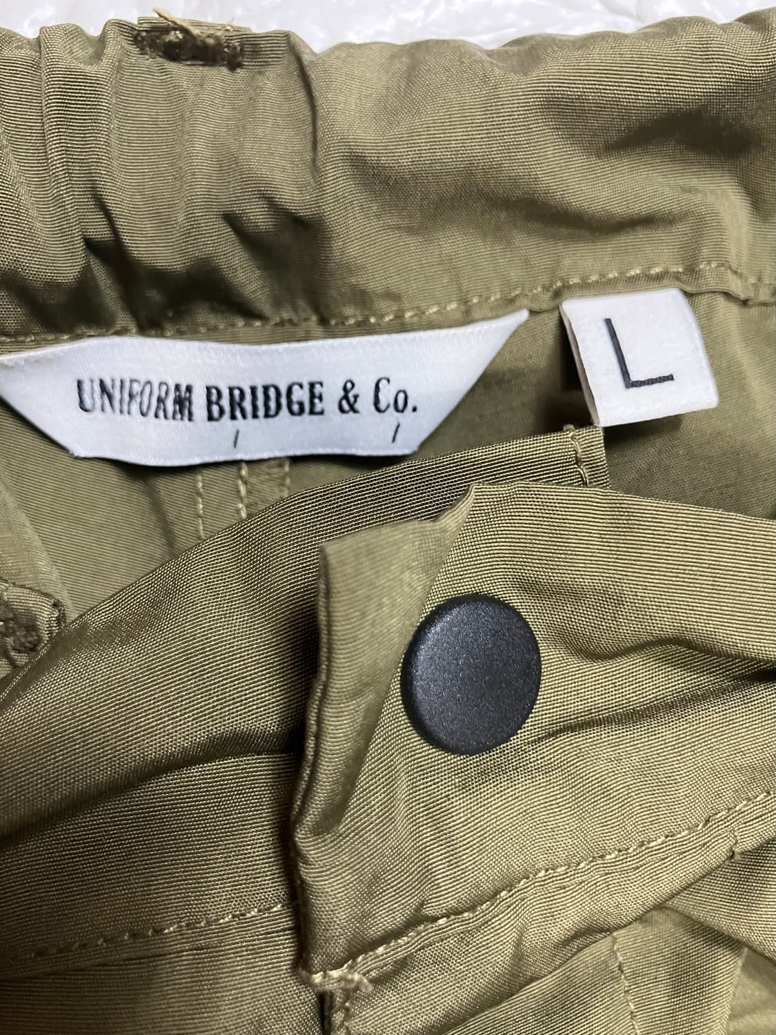 유니폼 브릿지앤코 카고 나일론 팬츠 L 상품이미지6
