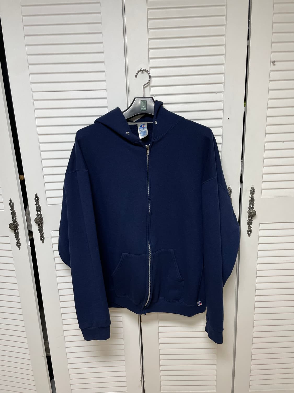 러셀 후드집업 navy 상품이미지1