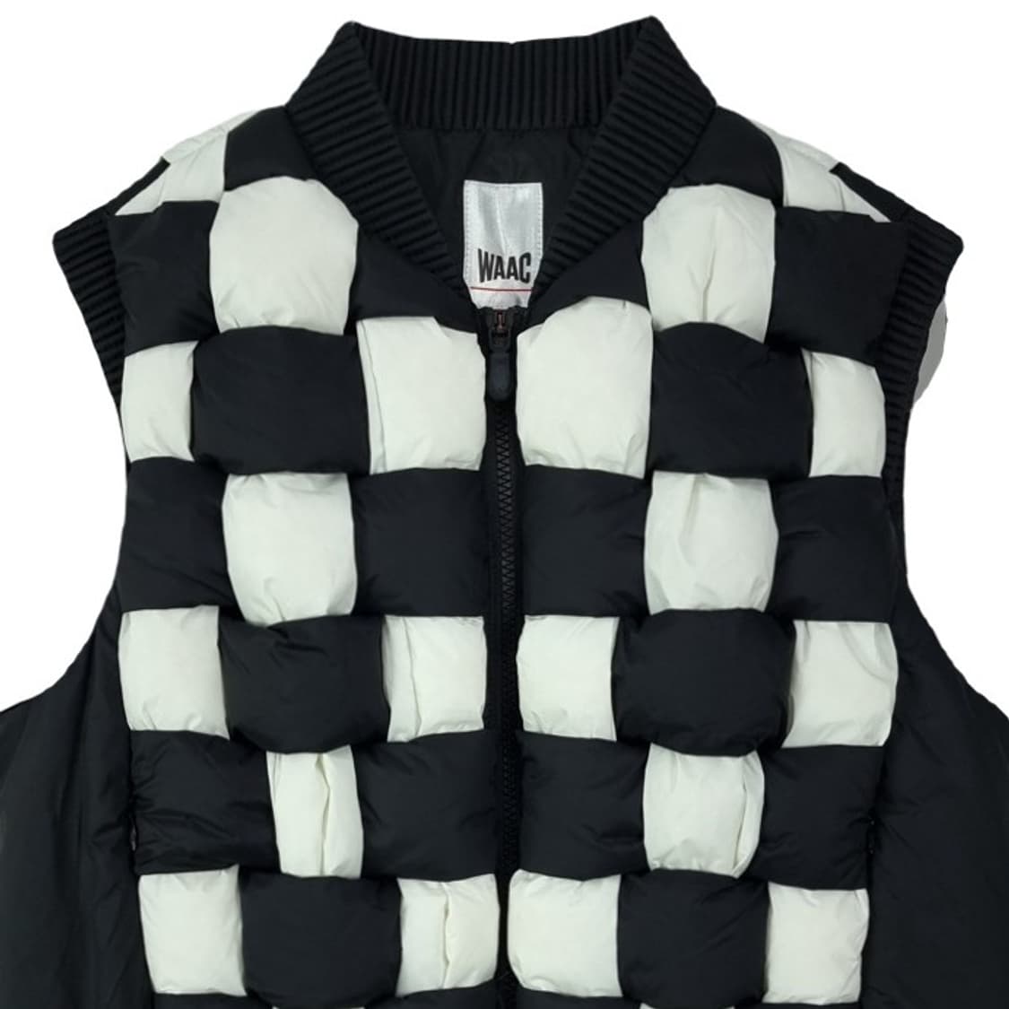 [왁] 체커보드 위빙 패딩 베스트 조끼 M19276 상품이미지4
