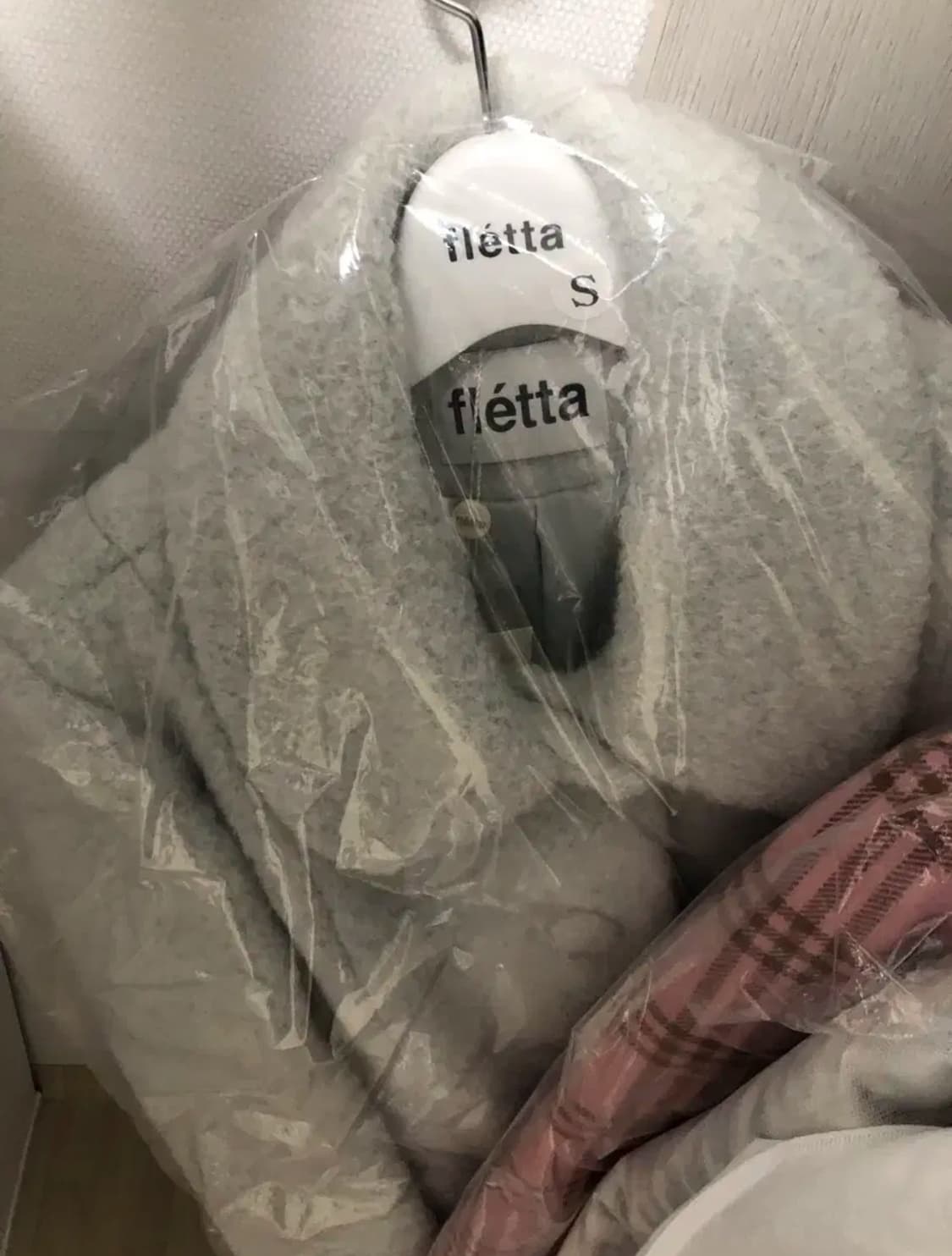 플레따 코트 s사이즈 미착용 새상품 상품이미지2