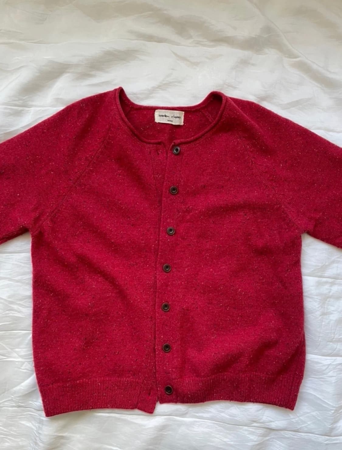 빈티지 레드 가디건 상품이미지1