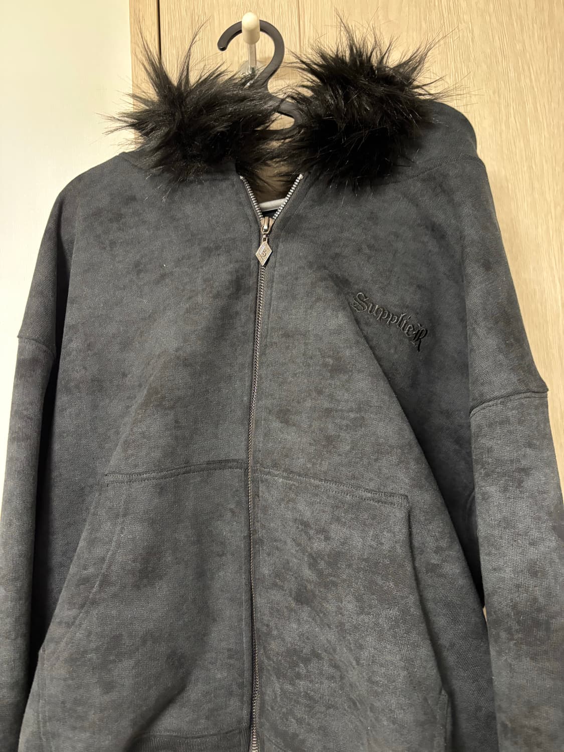 퍼 후드 자켓 상품이미지2