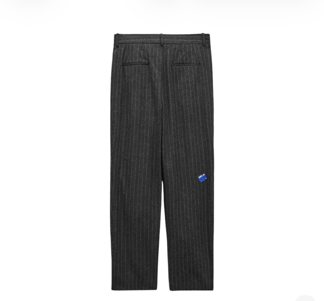 자라 x 아더에러 스트라이프 트라우저 그레이 S사이즈 상품이미지2