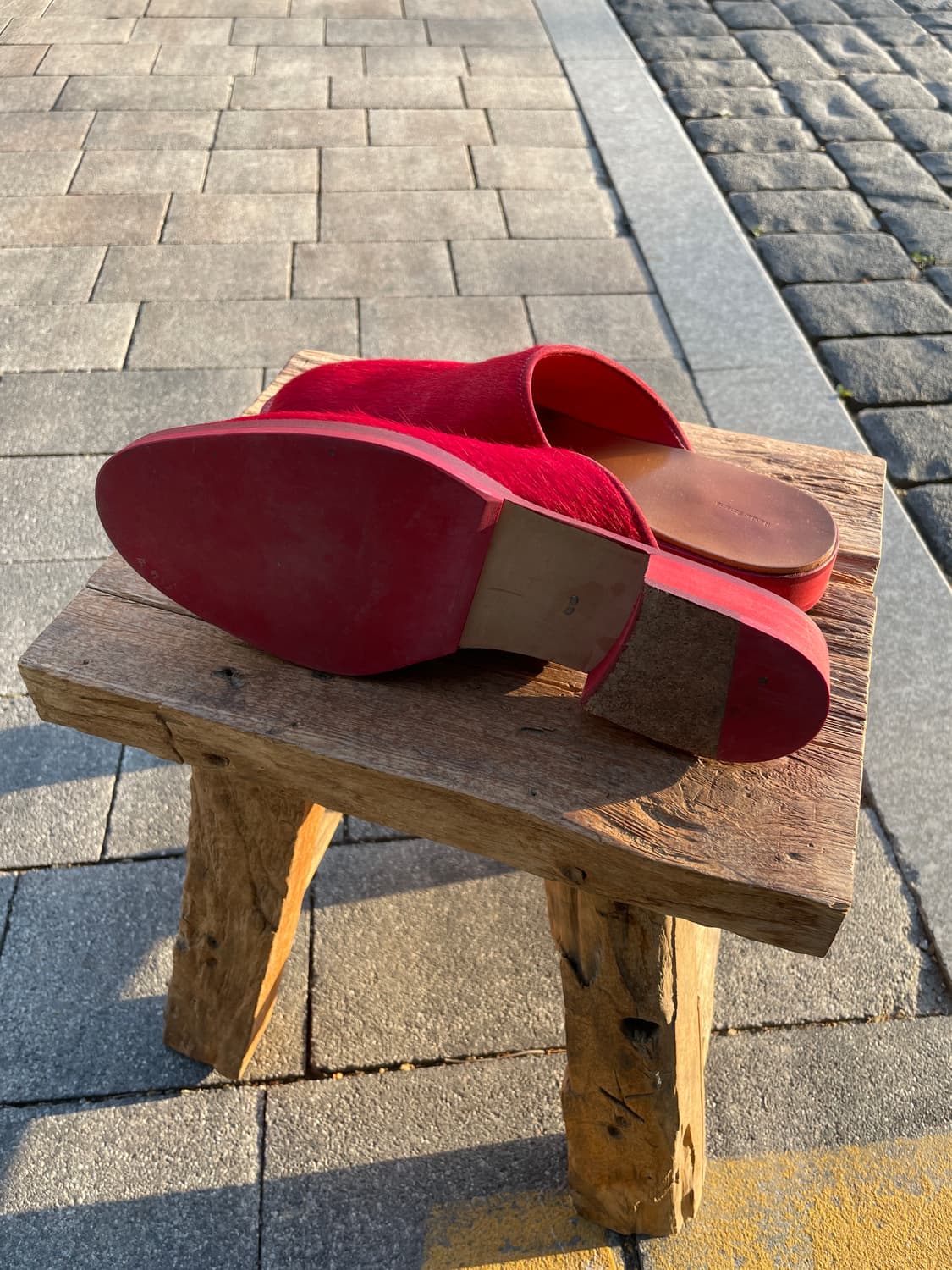 핸더스킴 (Hender Scheme) 치크 헤어 뮬 상품이미지4