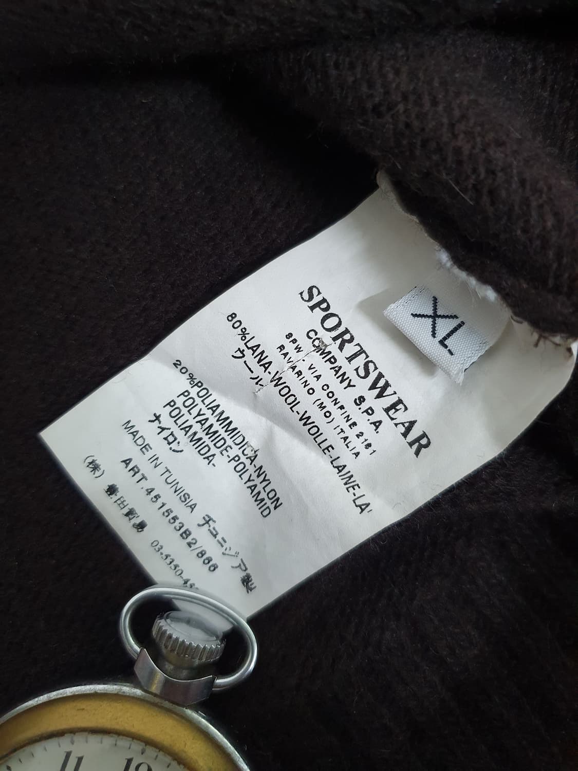 2006 AW Brown Wool Knit (XL) 상품이미지7