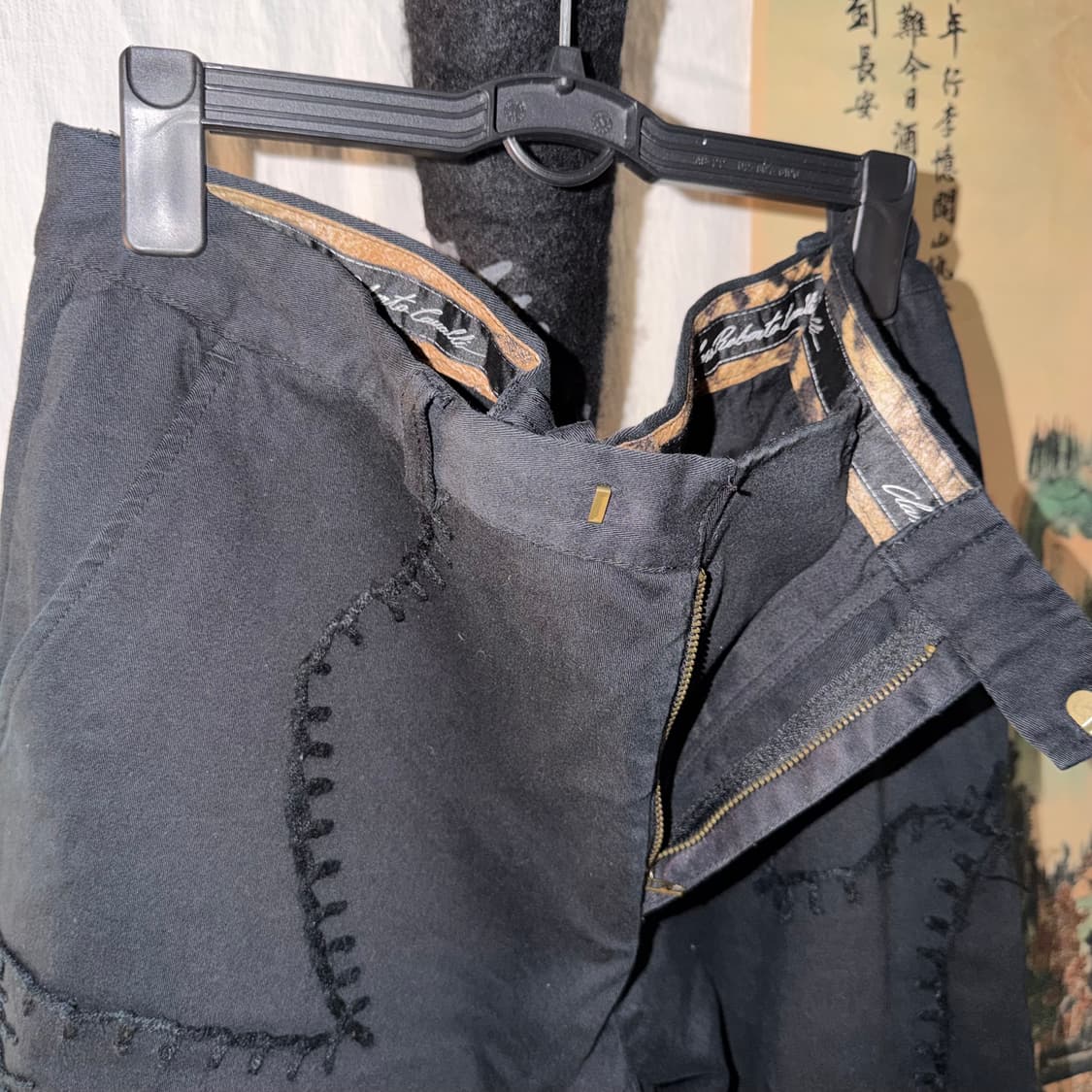 1998aw Roberto Cavalli Embroidered Pants 상품이미지3
