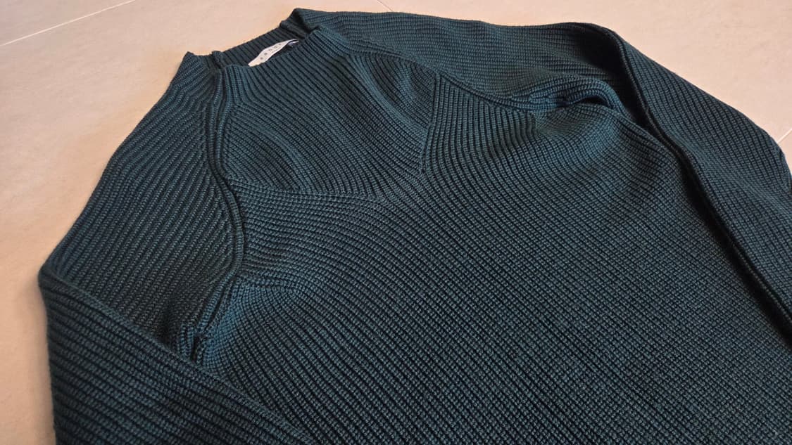 산드로  골지 크루넥 롱 니트 상품이미지2