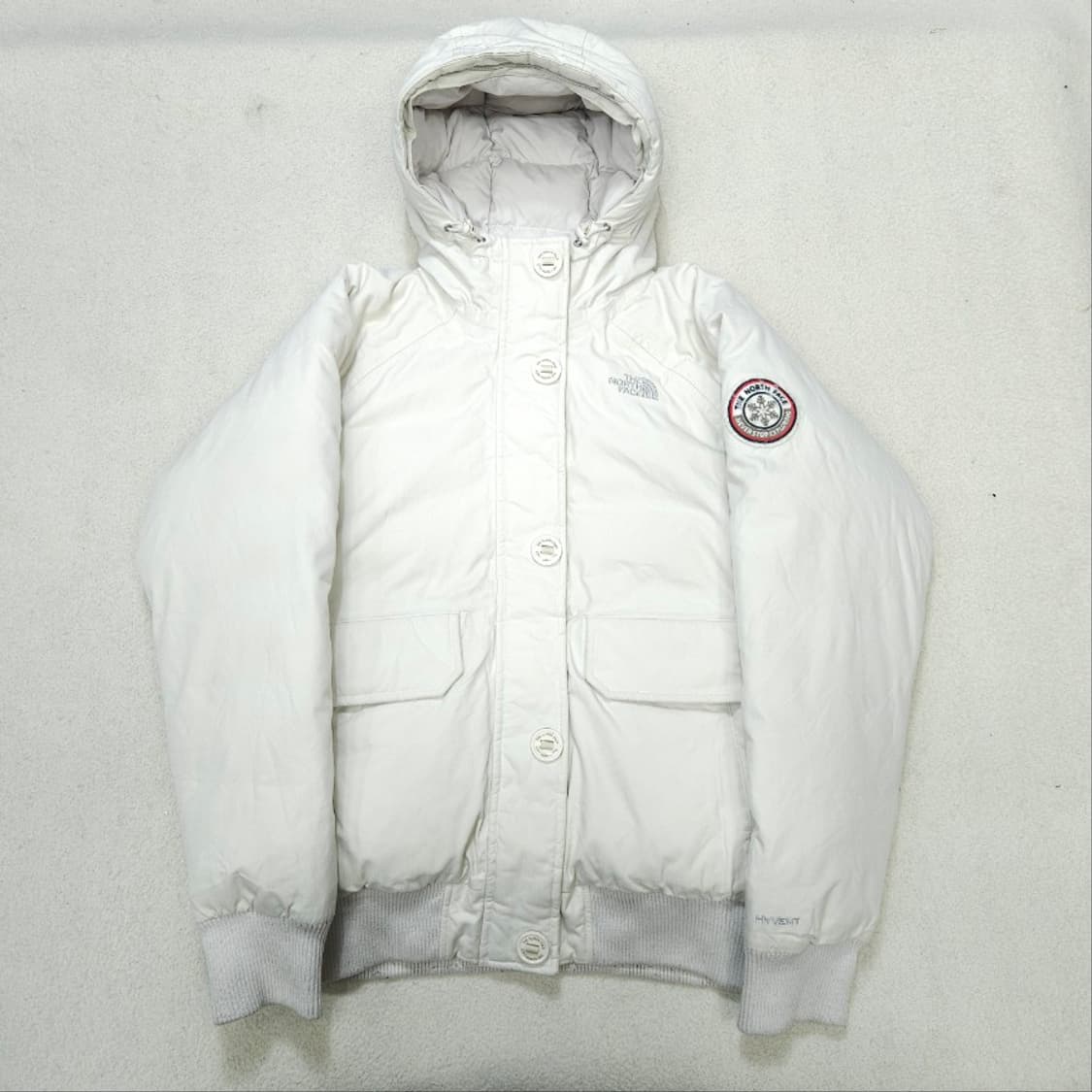 노스페이스 여성 후드 패딩 M 상품이미지2