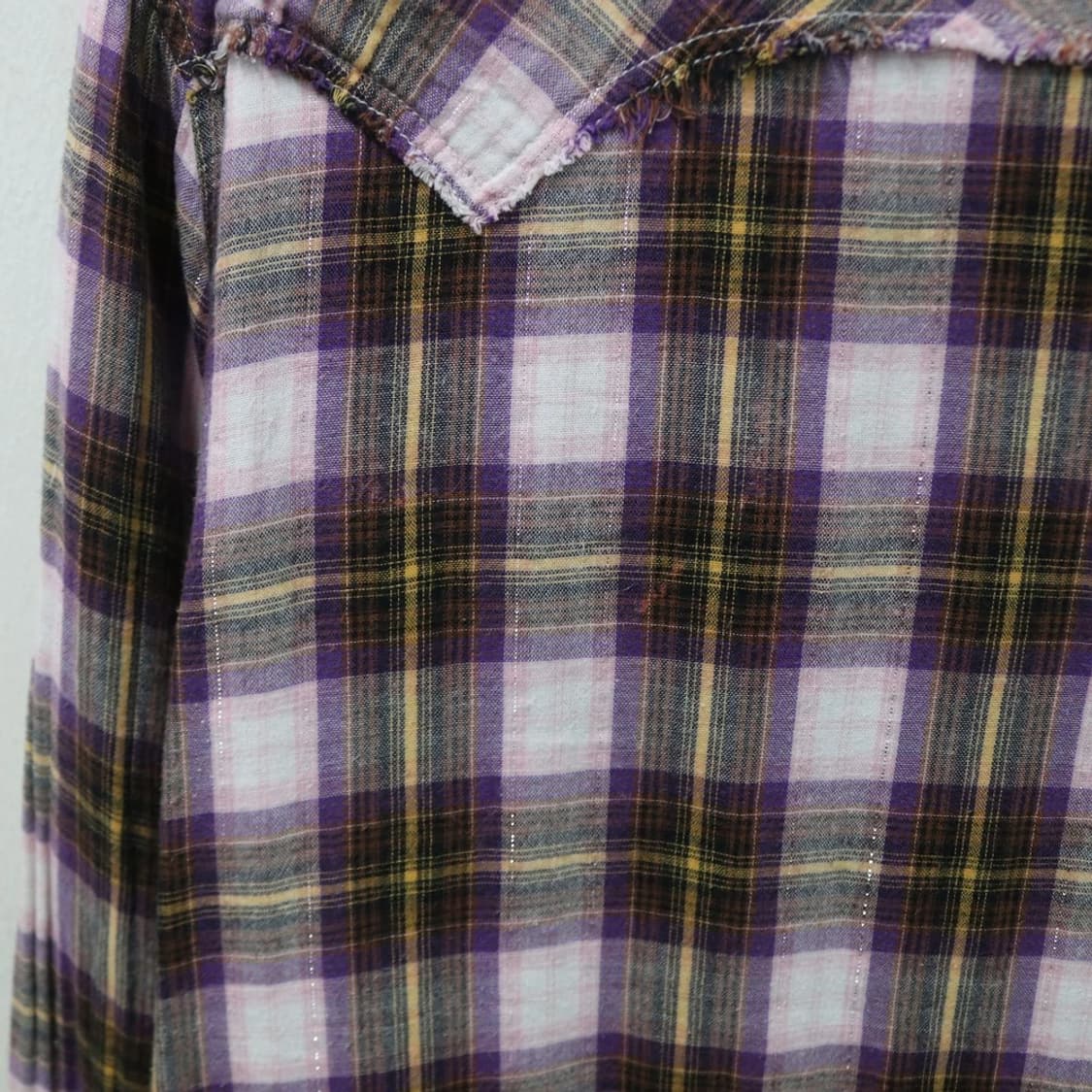 NAVER SEEN THING 체크 셔츠 63739 상품이미지6