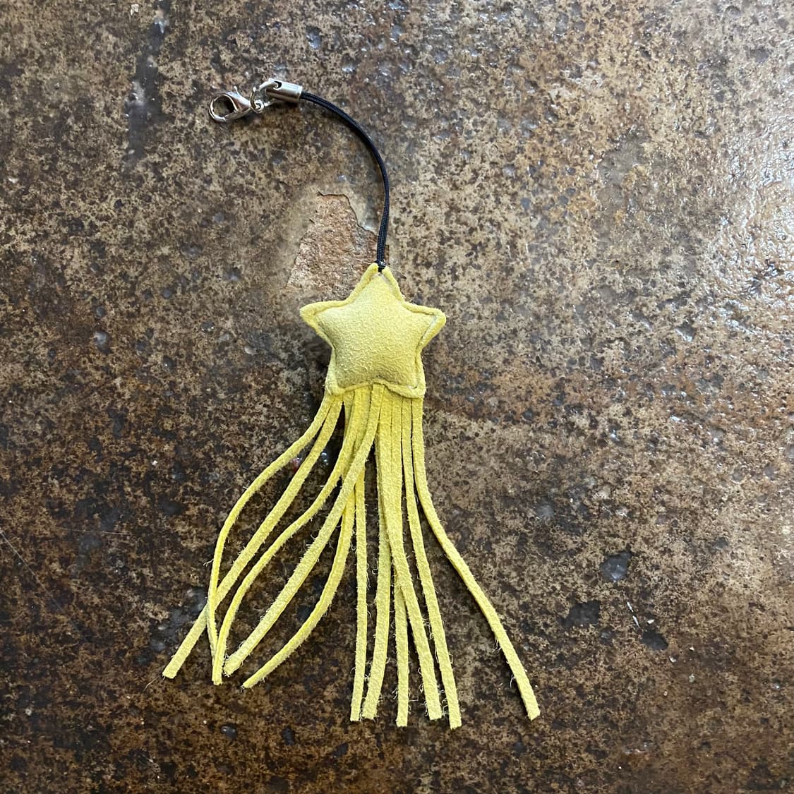 양가죽 별 태슬 키링 상품이미지1