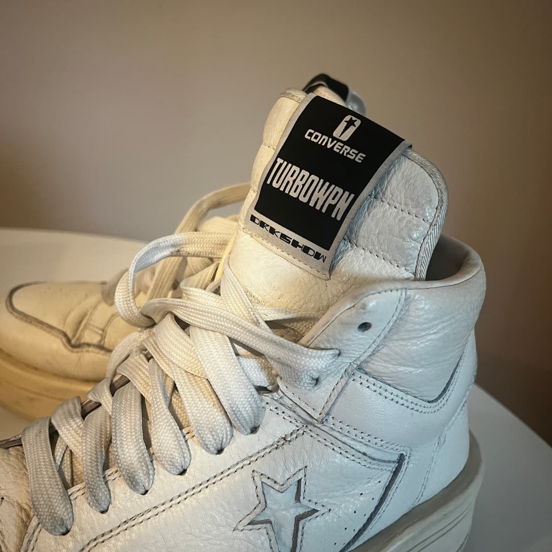 컨버스 x 릭 오웬스 다크쉐도우 터보웨폰 상품이미지4