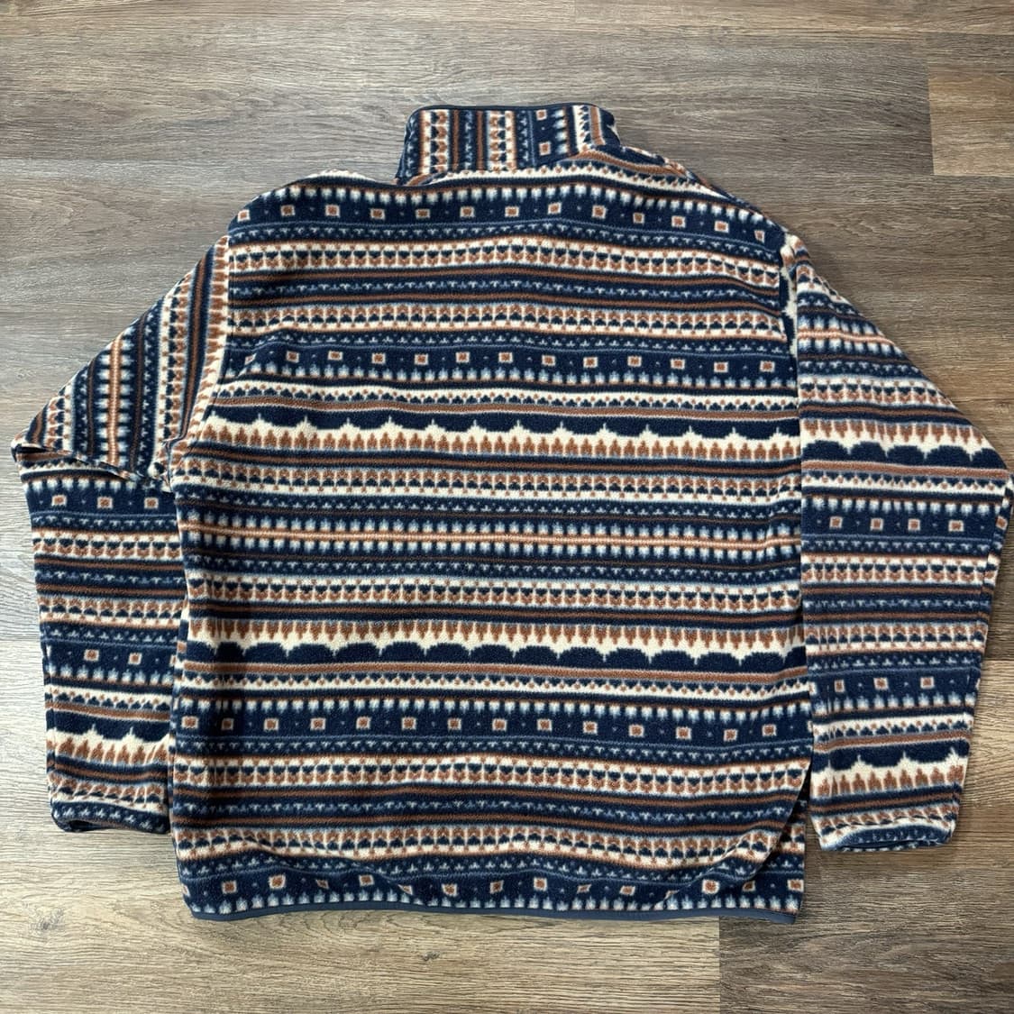 96FW 파타고니아 신칠라 스냅-T 네이비/브라운 상품이미지5