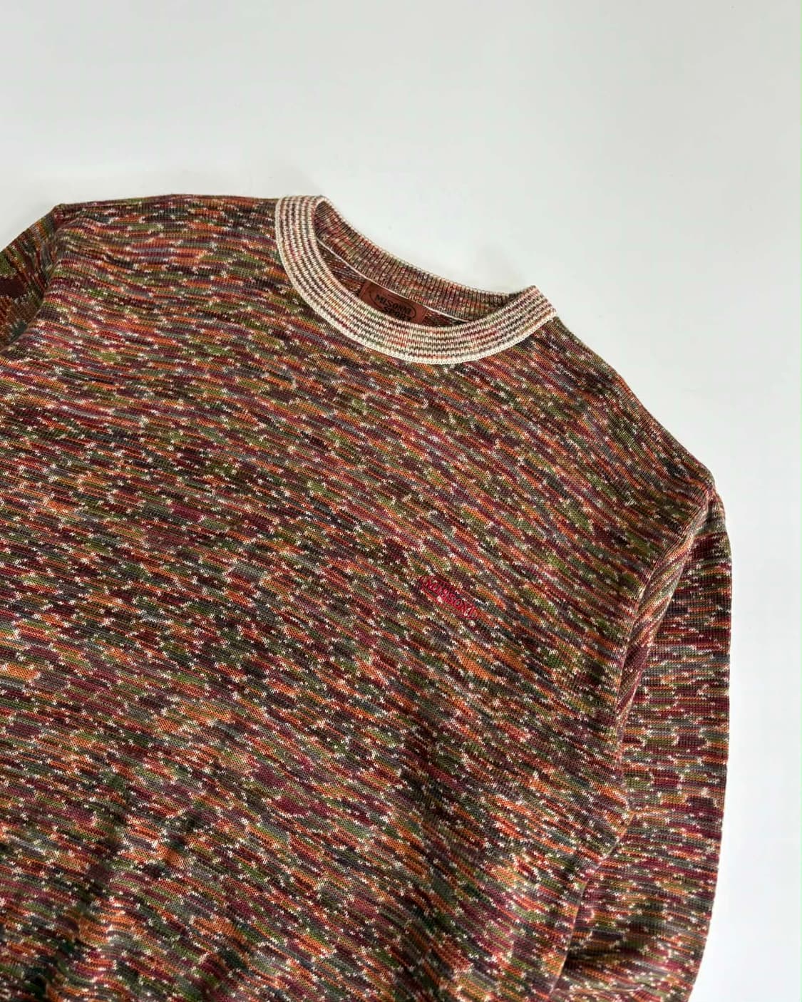 미쏘니 스포츠 울 크루넥 이태리 니트 스웨터 상품이미지6