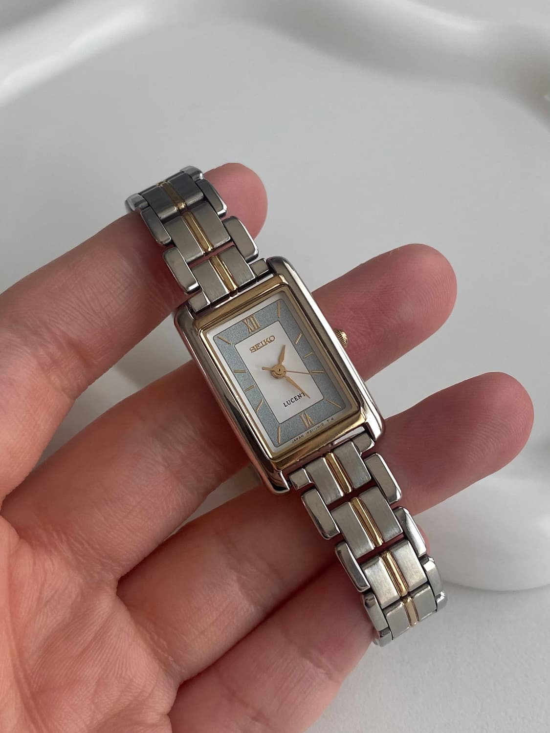 Seiko 세이코 Lucent 루센트 스퀘어 쿼츠 상품이미지3