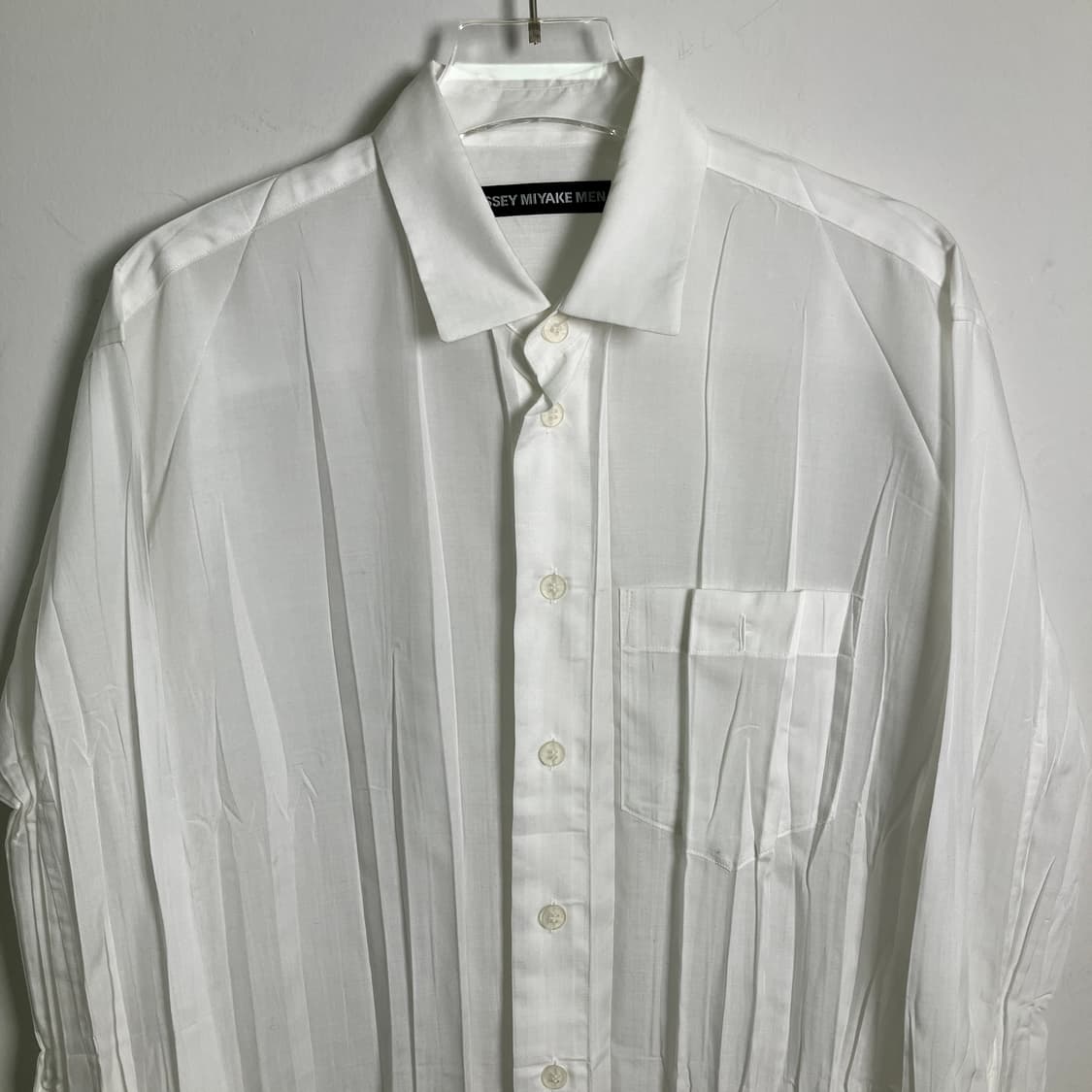 옴므 플리세 이세이미야케 엣지 플리츠 셔츠  상품이미지4