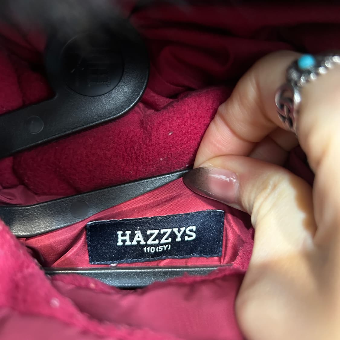 헤지스 키즈 여아 오리털 패딩 110 상품이미지2