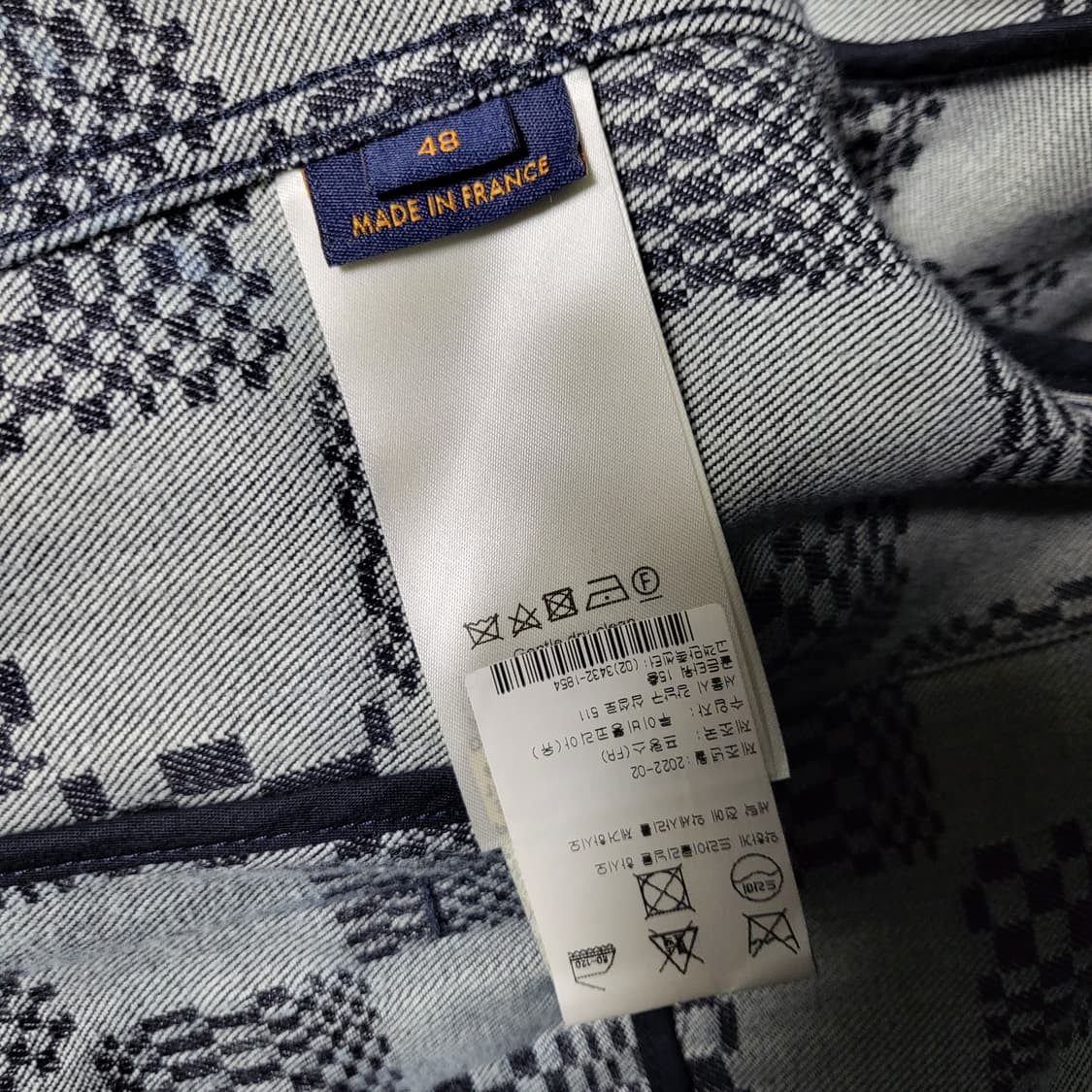 [새상품급/백화점판] 48 / 루이비통 다미에 디스토티드 데님 자켓 상품이미지4