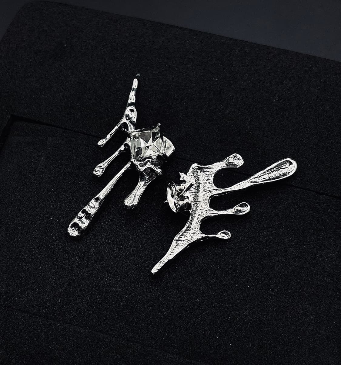 pcr053 Gummy tear drop ear ring 상품이미지5