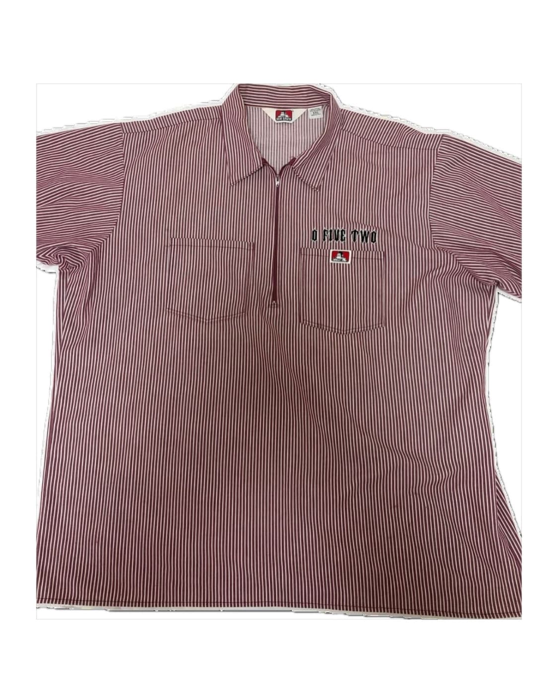 USA 빈티지 벤데이비스 스트라이프 반팔 워크 셔츠 상품이미지1