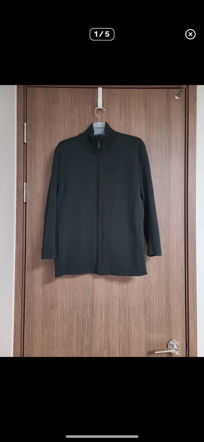 이세이미야케 니트집업 상품이미지1