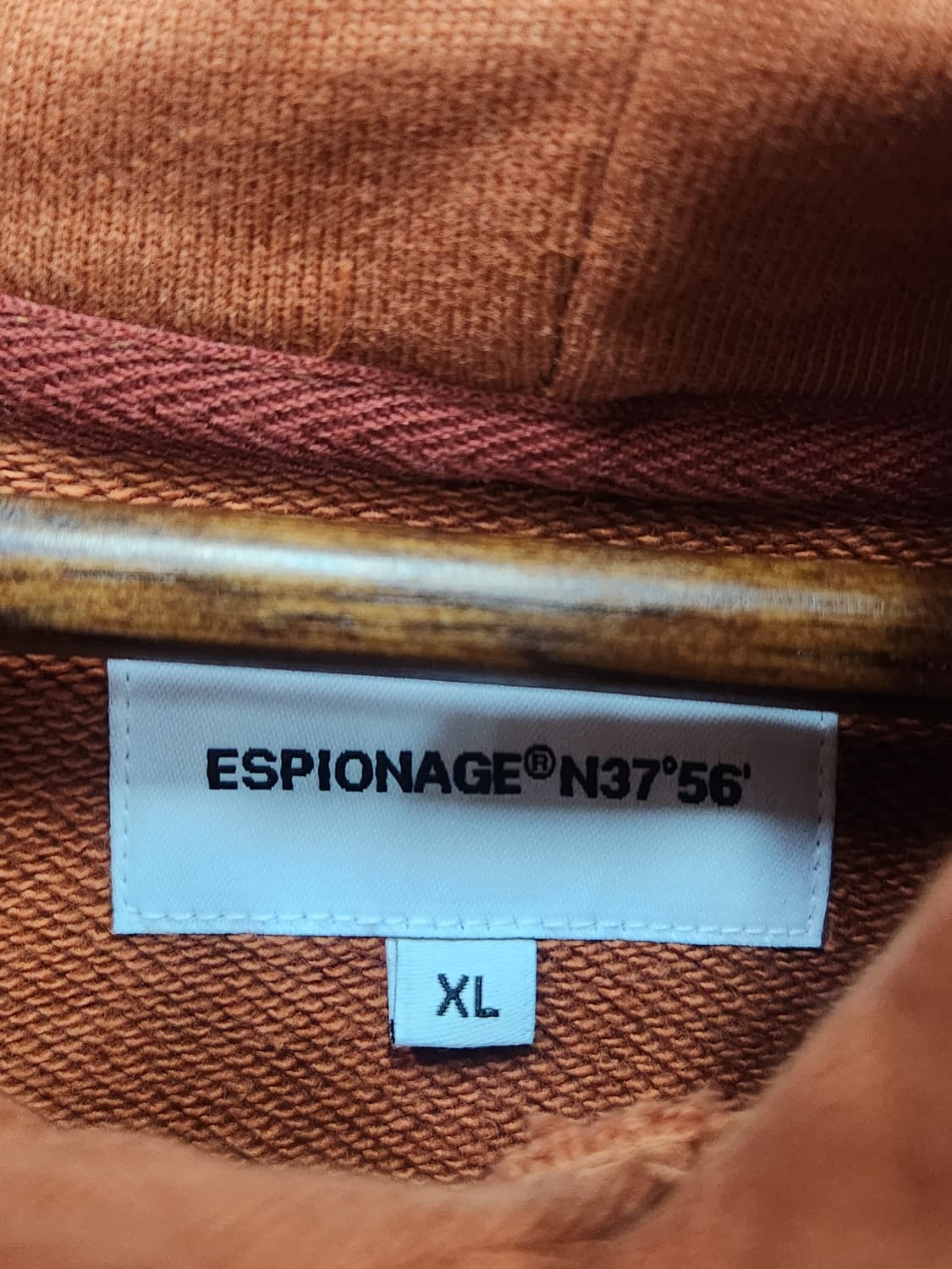 Espionage 오랜지 후드 상품이미지5