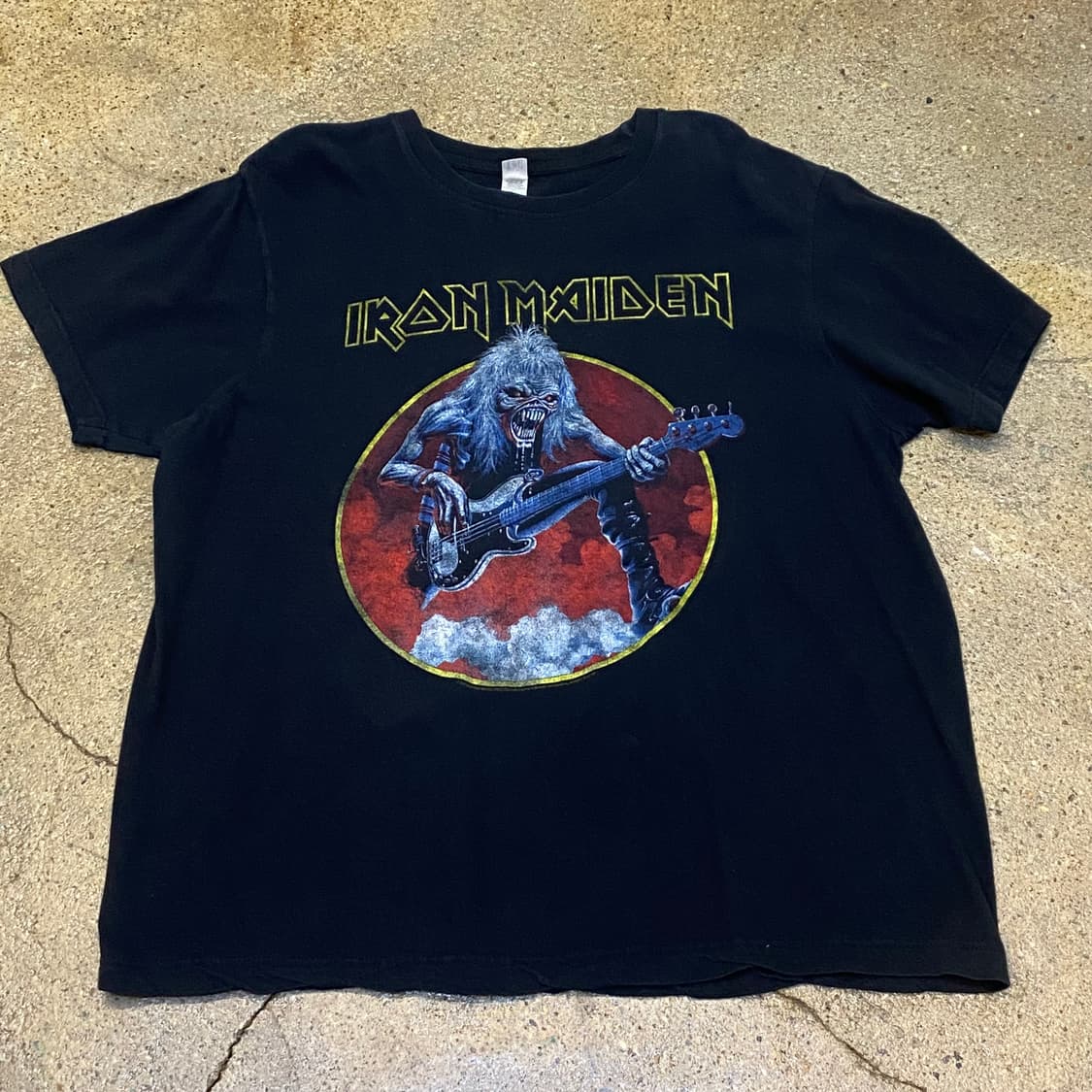 미국 빈티지 IRON MAIDEN밴드티 반팔티 락티셔츠 락티 상품이미지2