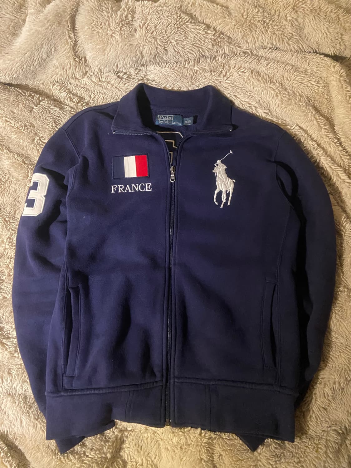 폴로 프랑스 빅포니 집업 상품이미지1