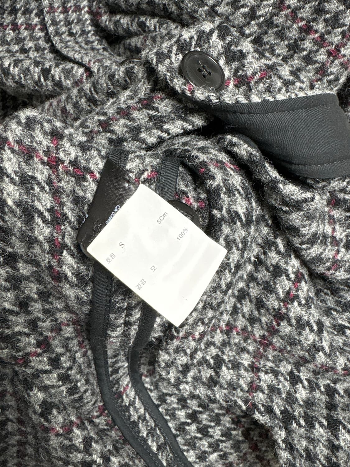 이자벨마랑 kotajo 최우식 코트 체크코트 상품이미지7