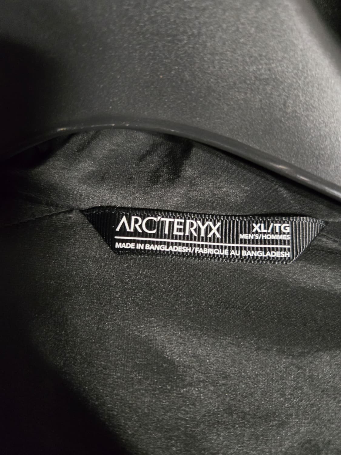 [XL] 아크테릭스 아톰 후디 블랙 자수로고버전 상품이미지9