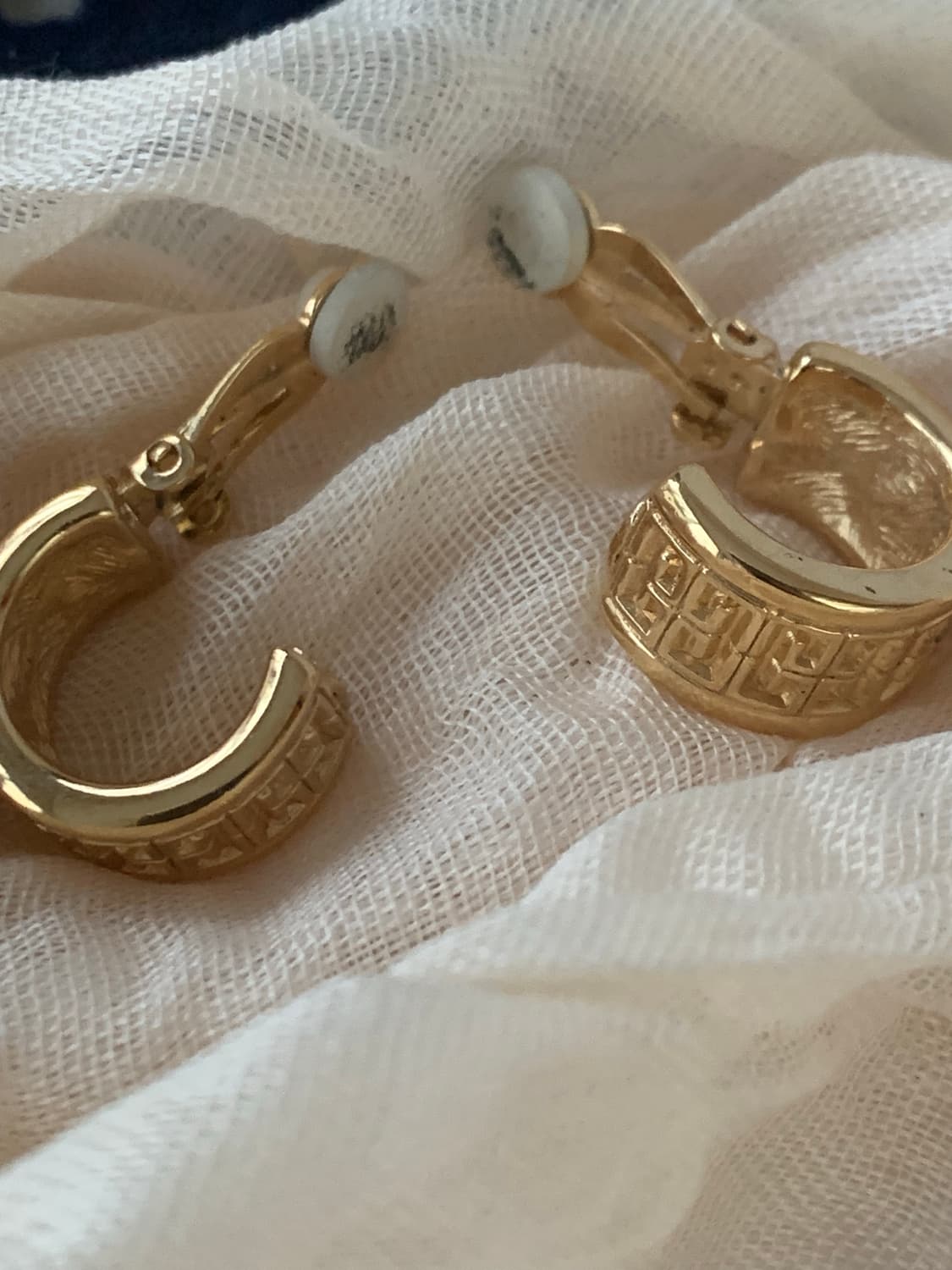 80s 지방시 4G모티브 클립형 귀걸이 상품이미지5