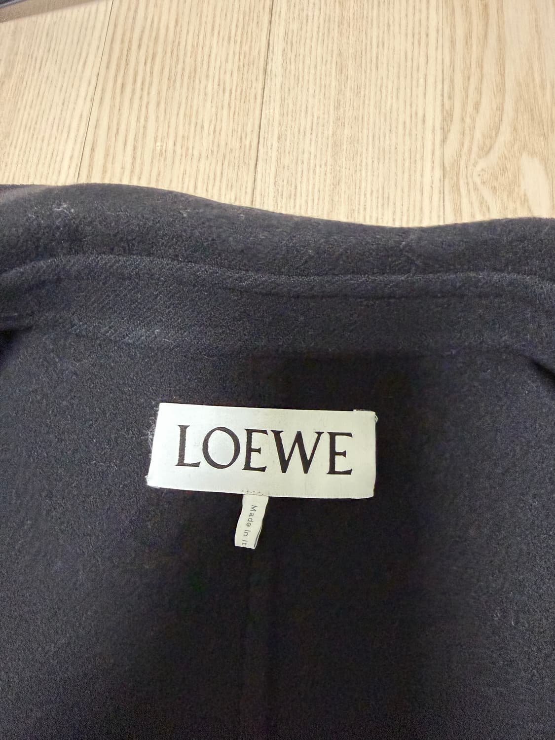 로에베 울 캐시미어 피코트 자켓 상품이미지3