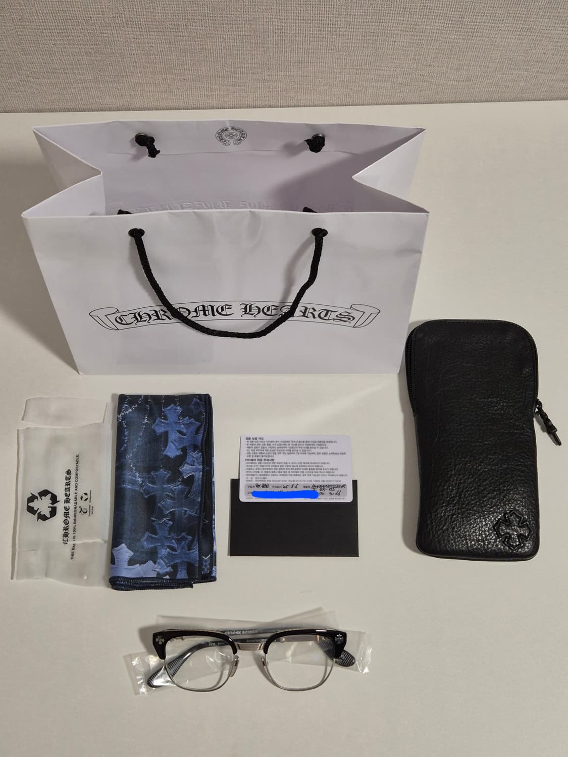 크롬하츠 보낸노이슈어1 블랙/실버 (신품) 상품이미지1