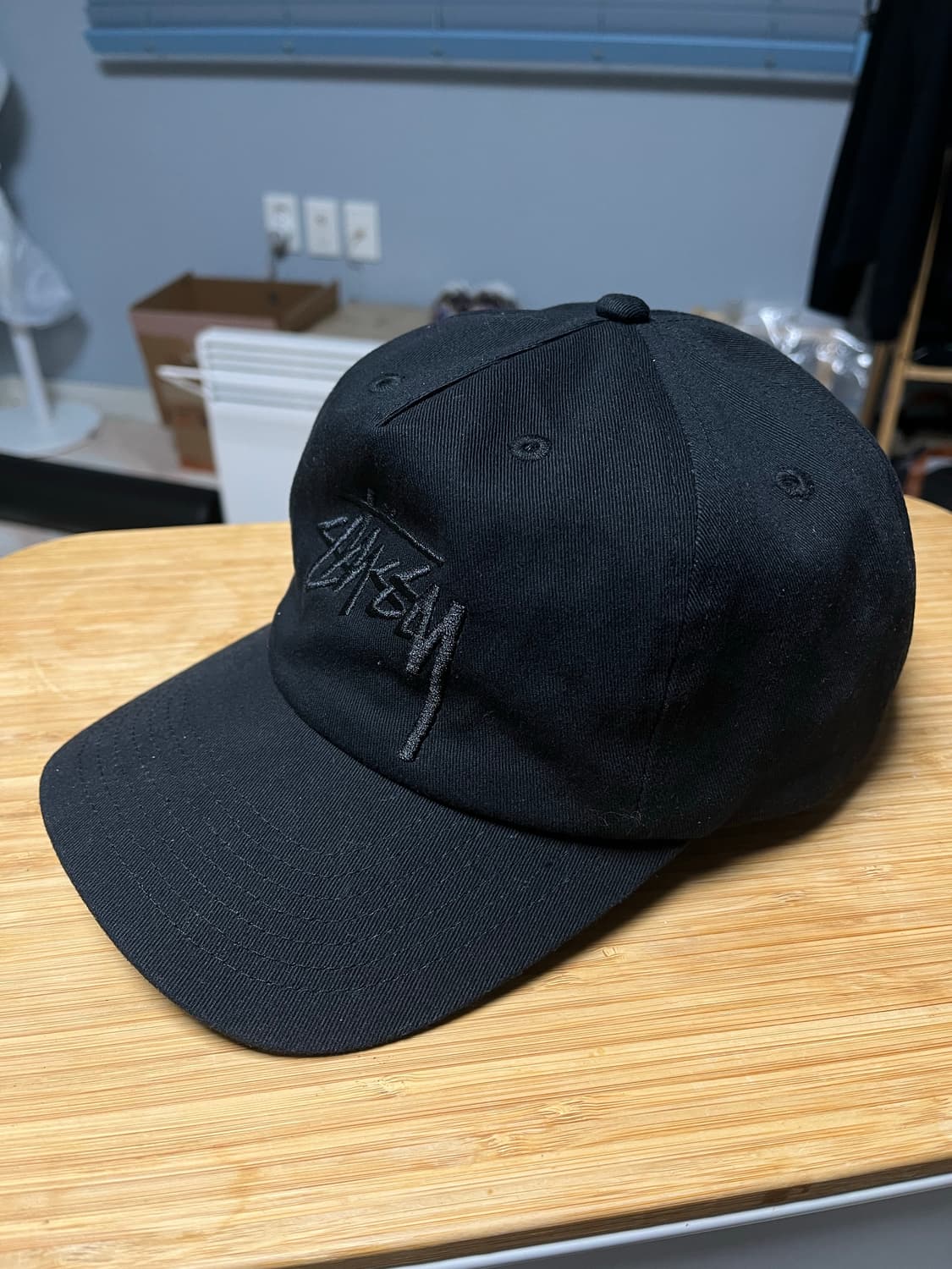 [OS]스투시 볼캡 스냅백 블랙 상품이미지1