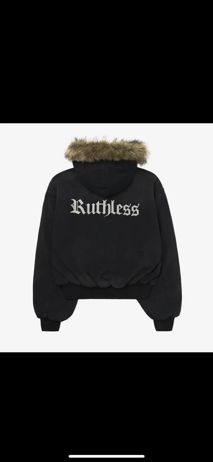 )1)프로토콜인덱스 디텍처블 퍼 후디드 워크 자켓 블랙 상품이미지2