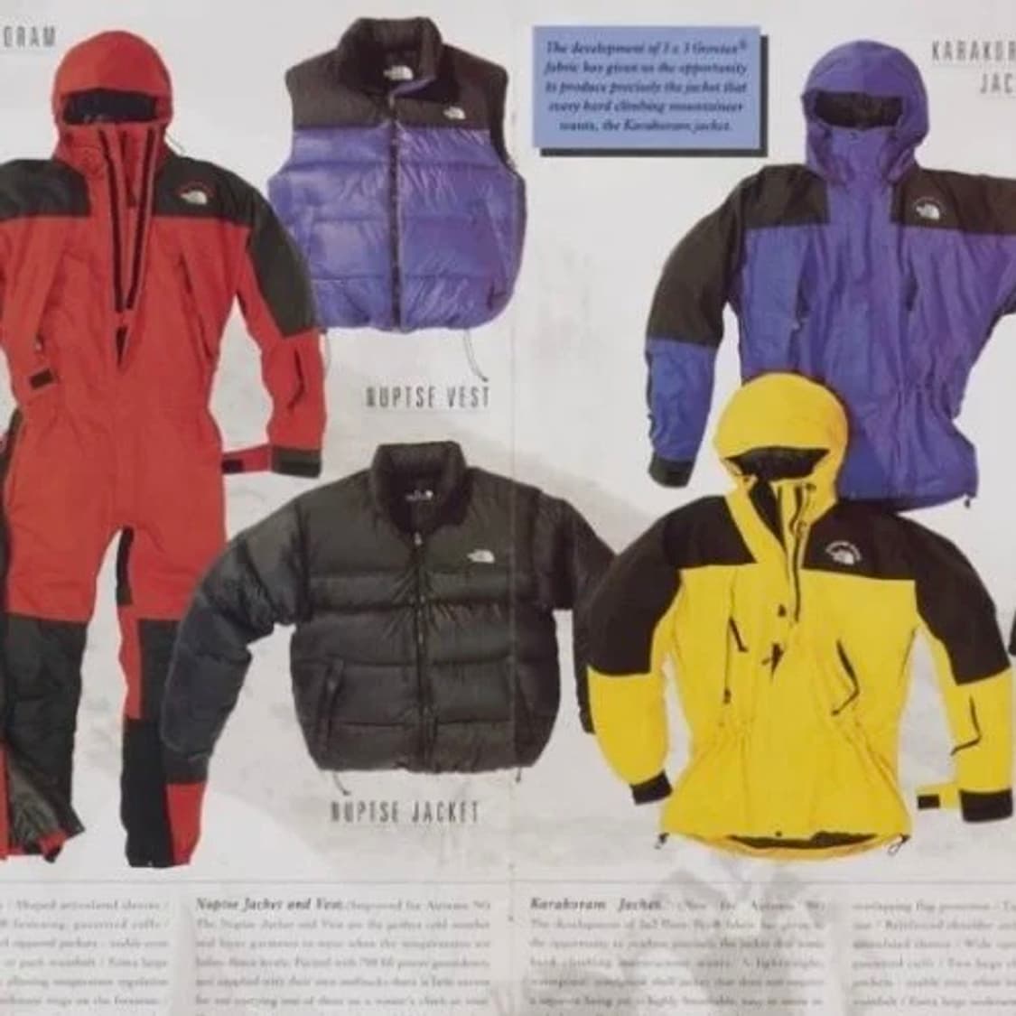 TNF 노스페이스 검빨 눕시 700 패딩 조끼 XL (105-110) 상품이미지9