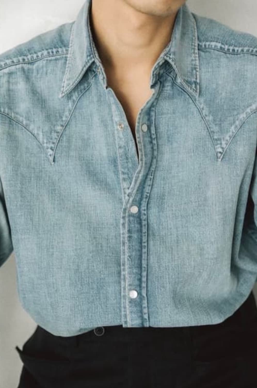 maatee & sons 데님 셔츠 상품이미지5