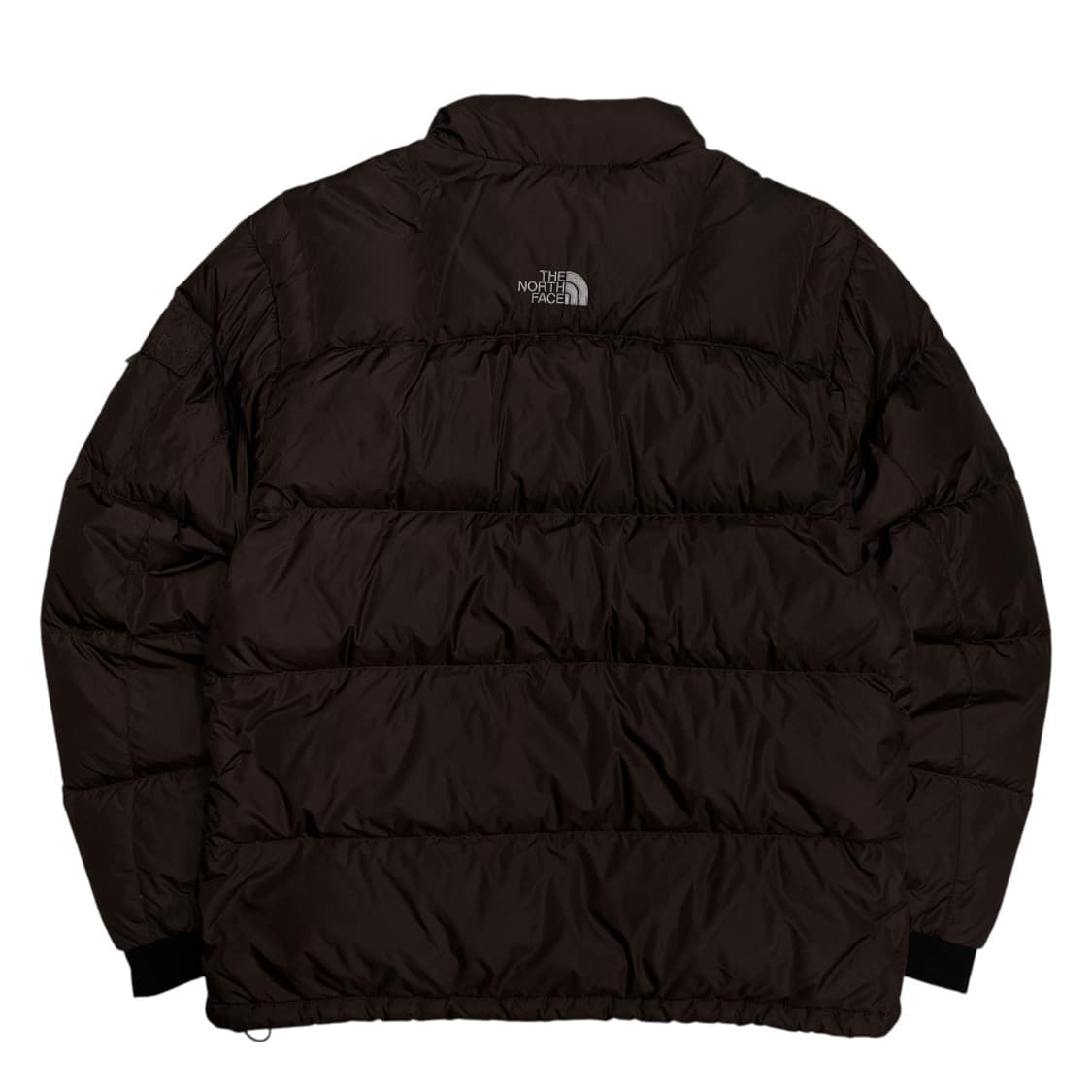 노스페이스 눕시 센터로고 초코브라운 패딩 M 상품이미지3