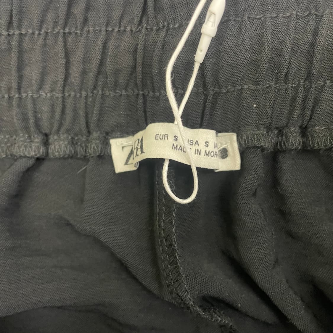 [S] 새상품 자라 쿨 터치 테크니컬 와이드 팬츠 0102HS1 상품이미지3