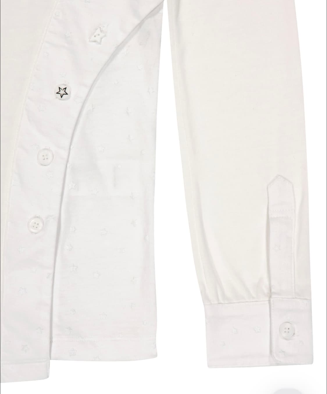 오호스 Starcut Jersey Collar Tee /Off White 상품이미지5