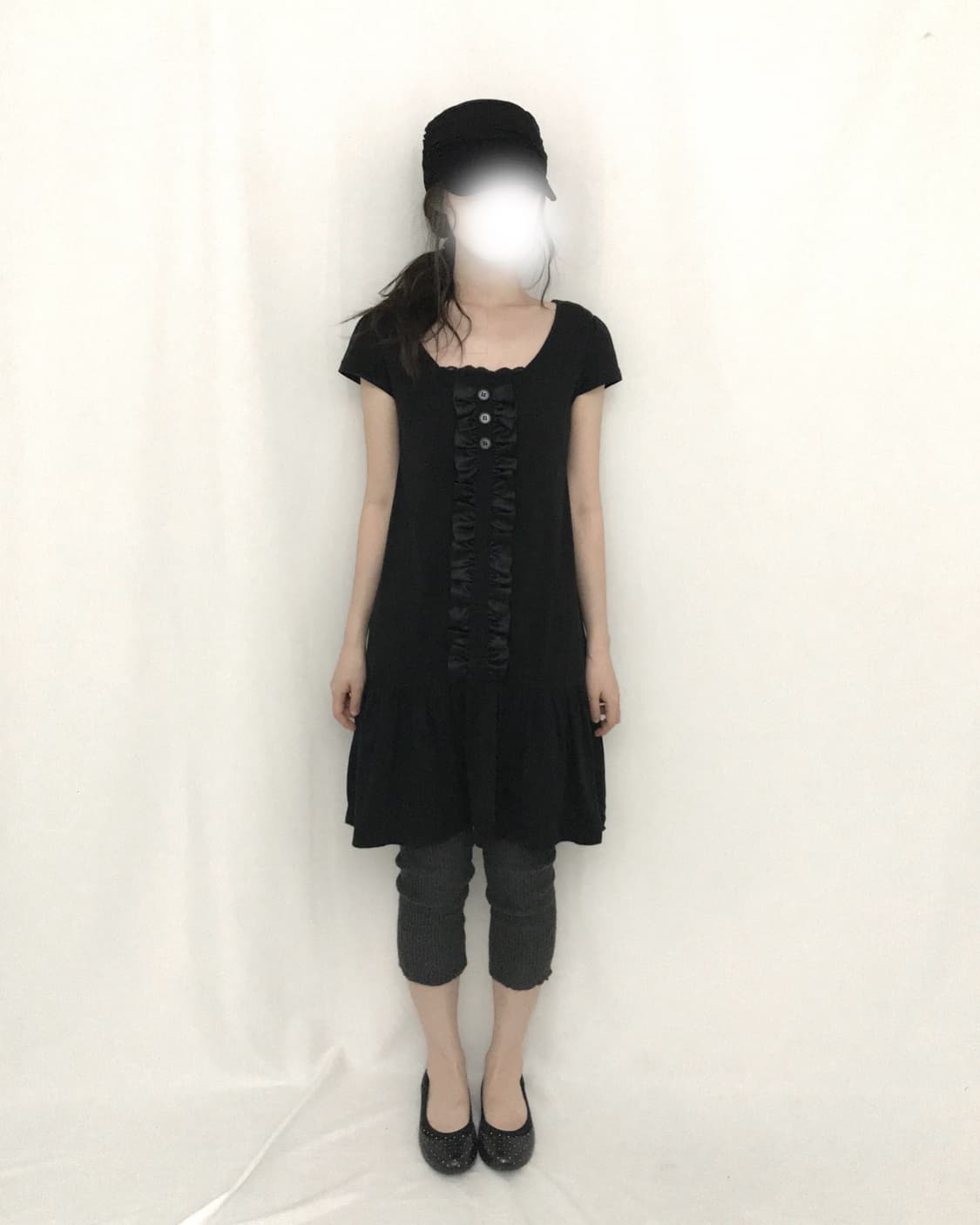 vintage ruffle dress 상품이미지4