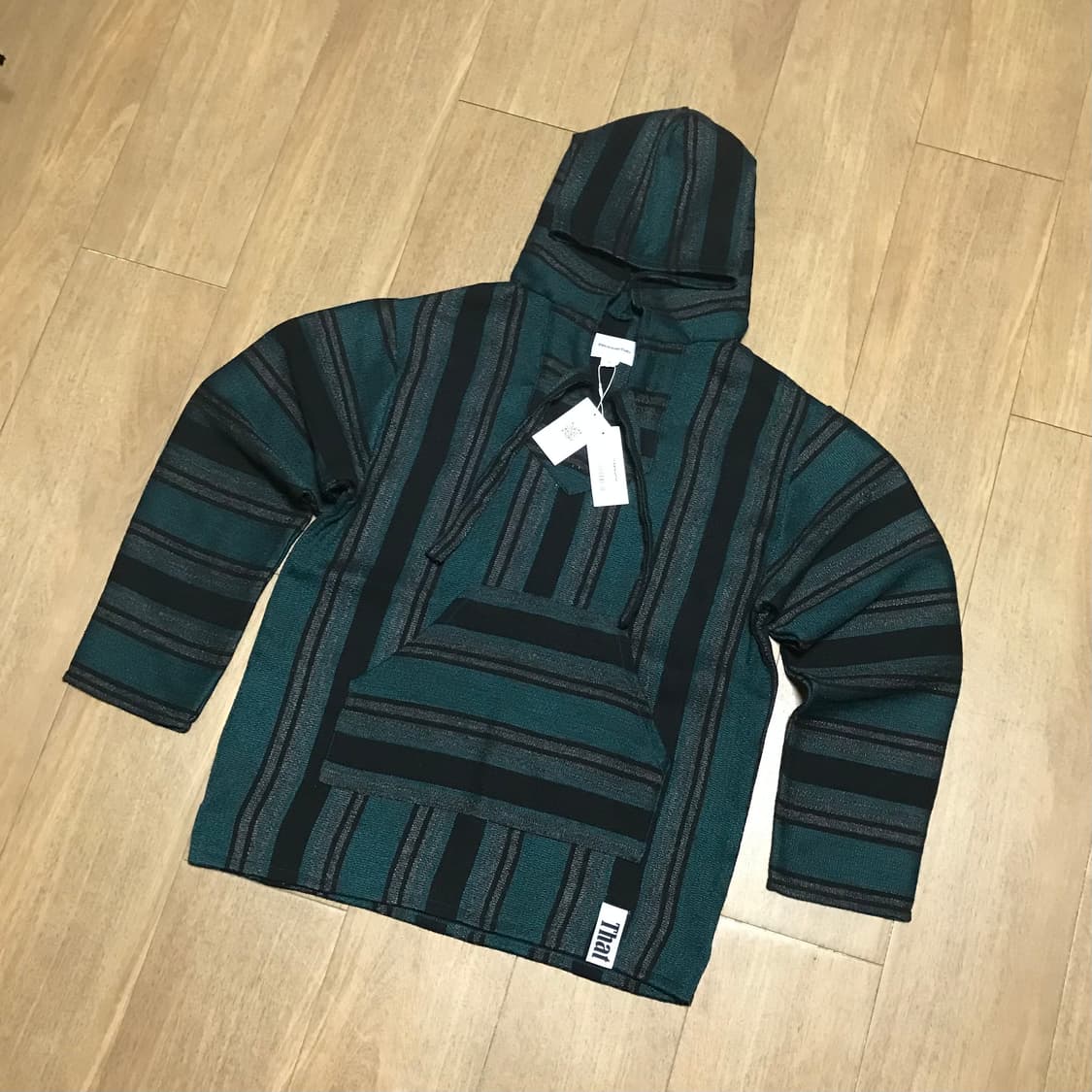디스이즈네버댓 baja hoodie green (m) 상품이미지2