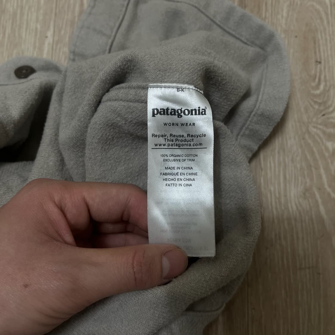 파타고니아 오가닉코튼 포켓 셔츠 S 상품이미지5