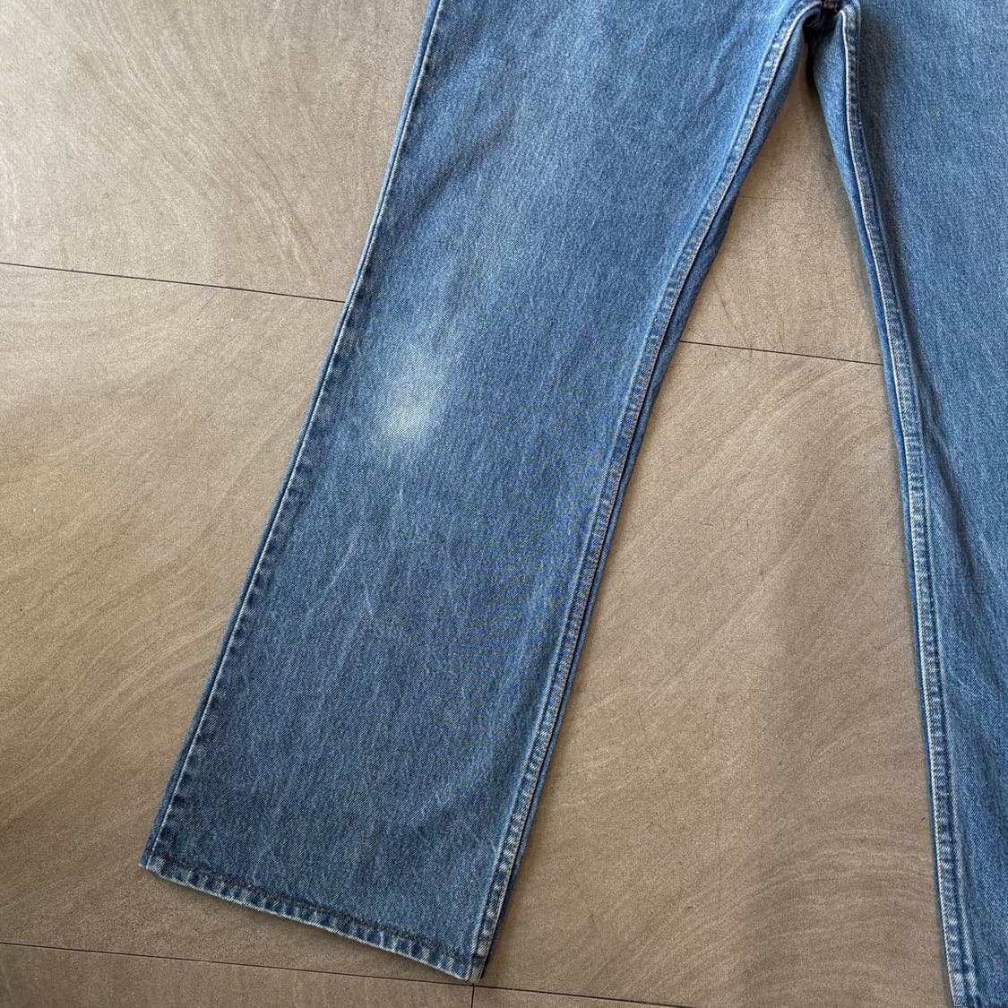 90s Levis 517 orange tap denim pants   상품이미지2