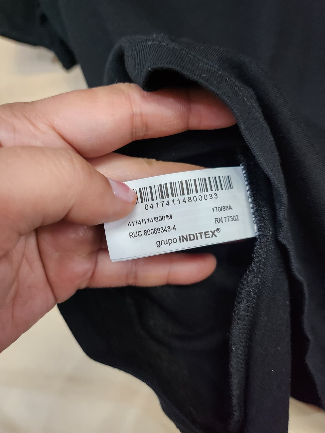 484) 자라 ZARA 기본 반팔티 상품이미지4