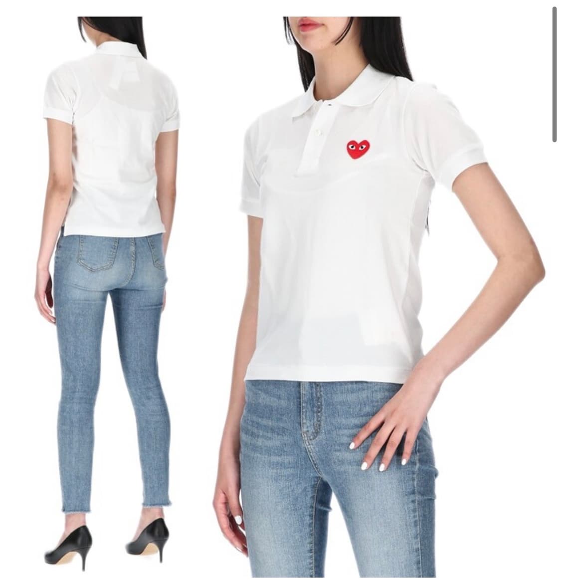 꼼데가르송 반팔 Pk티 S사이즈 상품이미지7