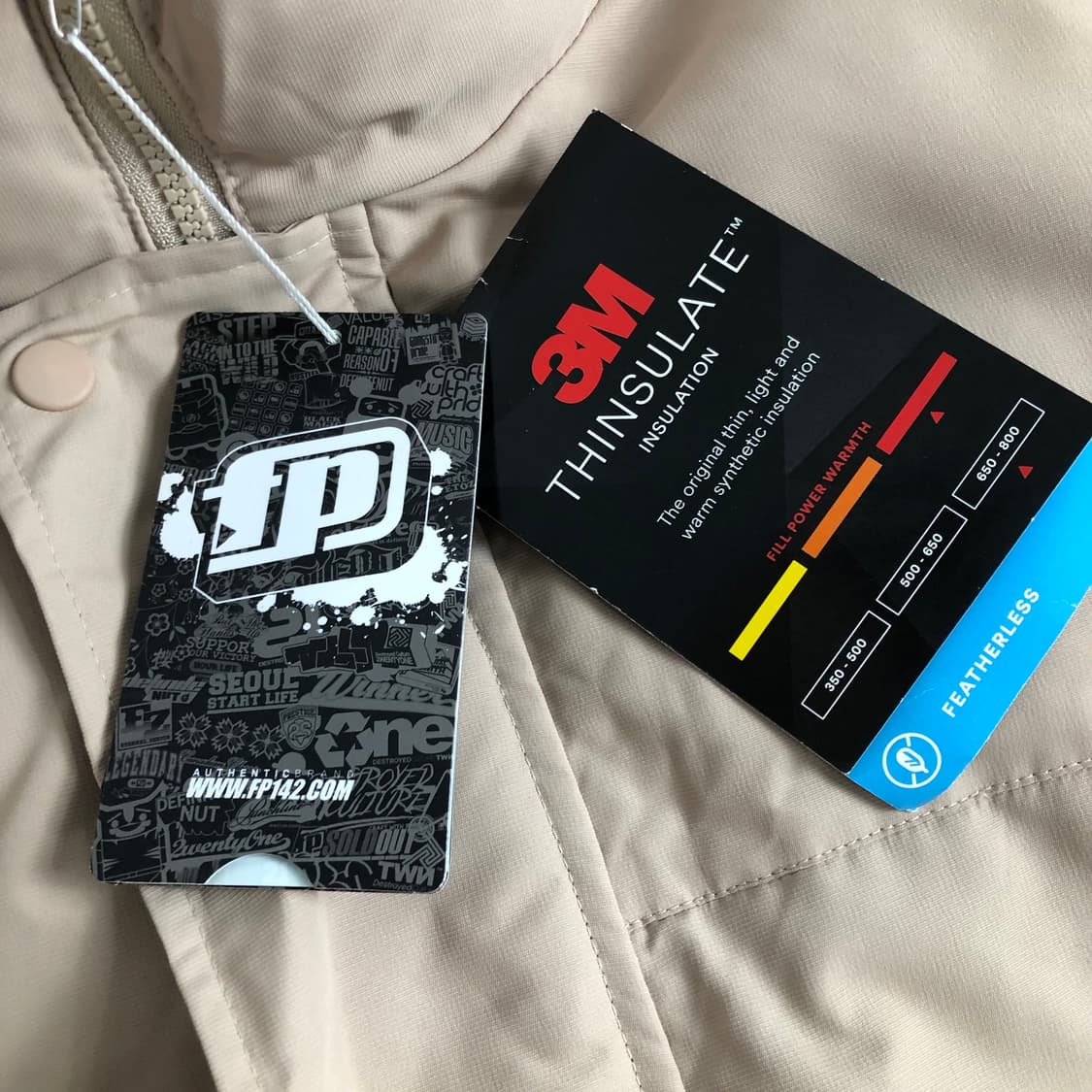 새상품 FP142 3M 패딩 L 상품이미지3