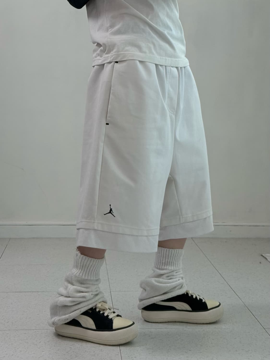 조던 화이트 반바지 상품이미지2