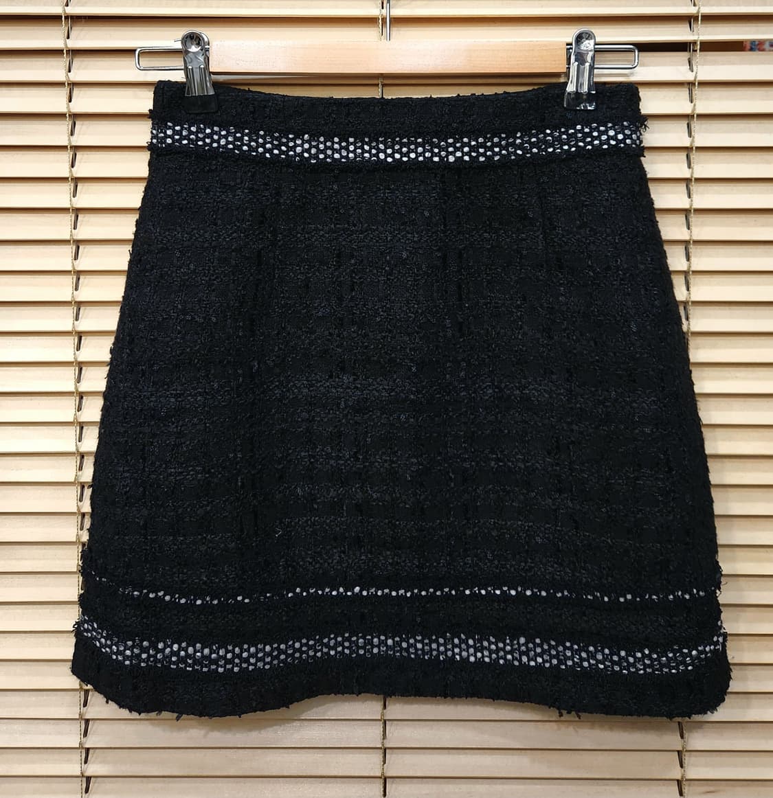 (새상품)에고이스트 트위드 장식 미니스커트55 상품이미지1